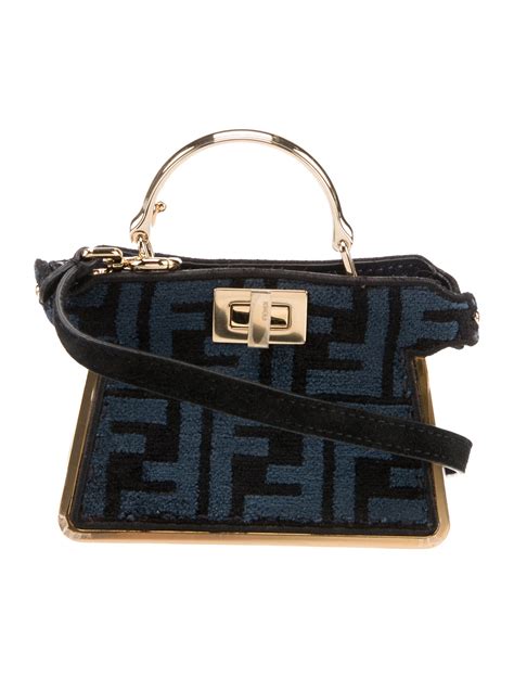 fendi nano peekaboo maxi handle|fendi peekaboo regular size.